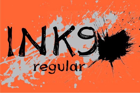 Ink 9 Font