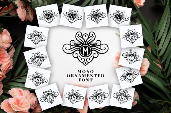 Mono Ornamented Font