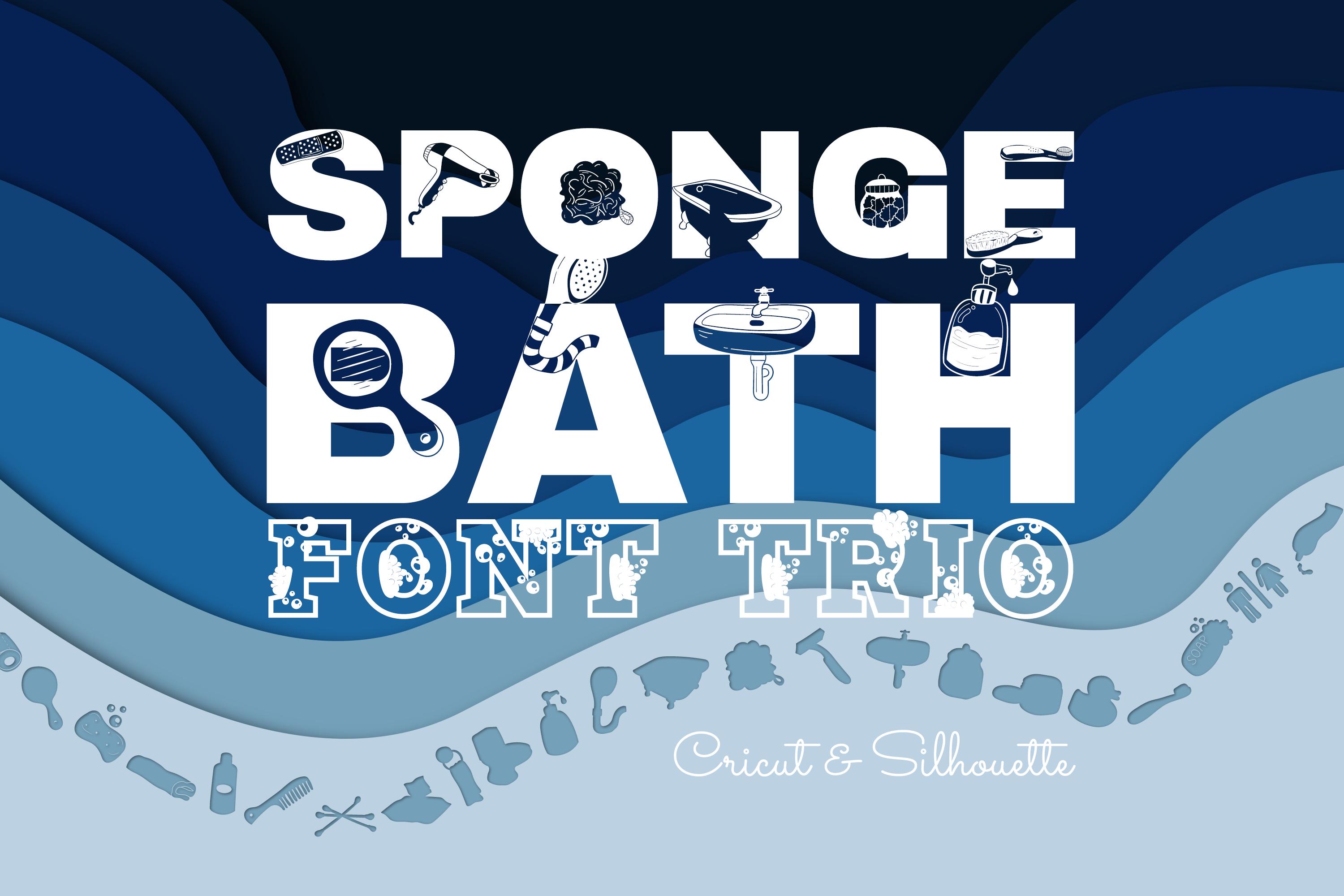 Sponge Bath Font