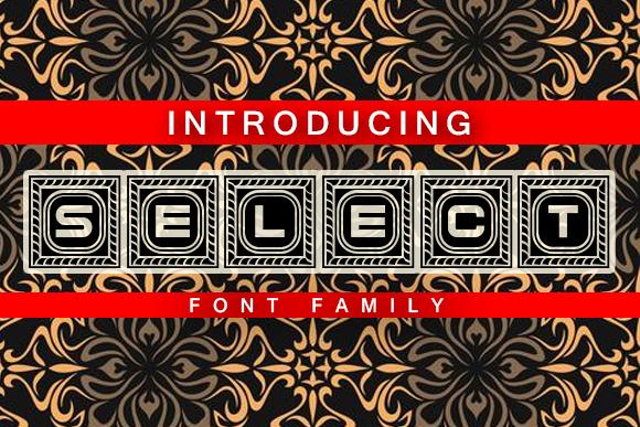 Select Font