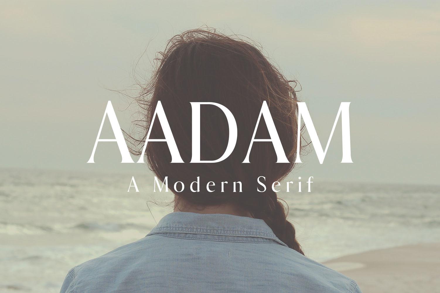 Aadam Family Font