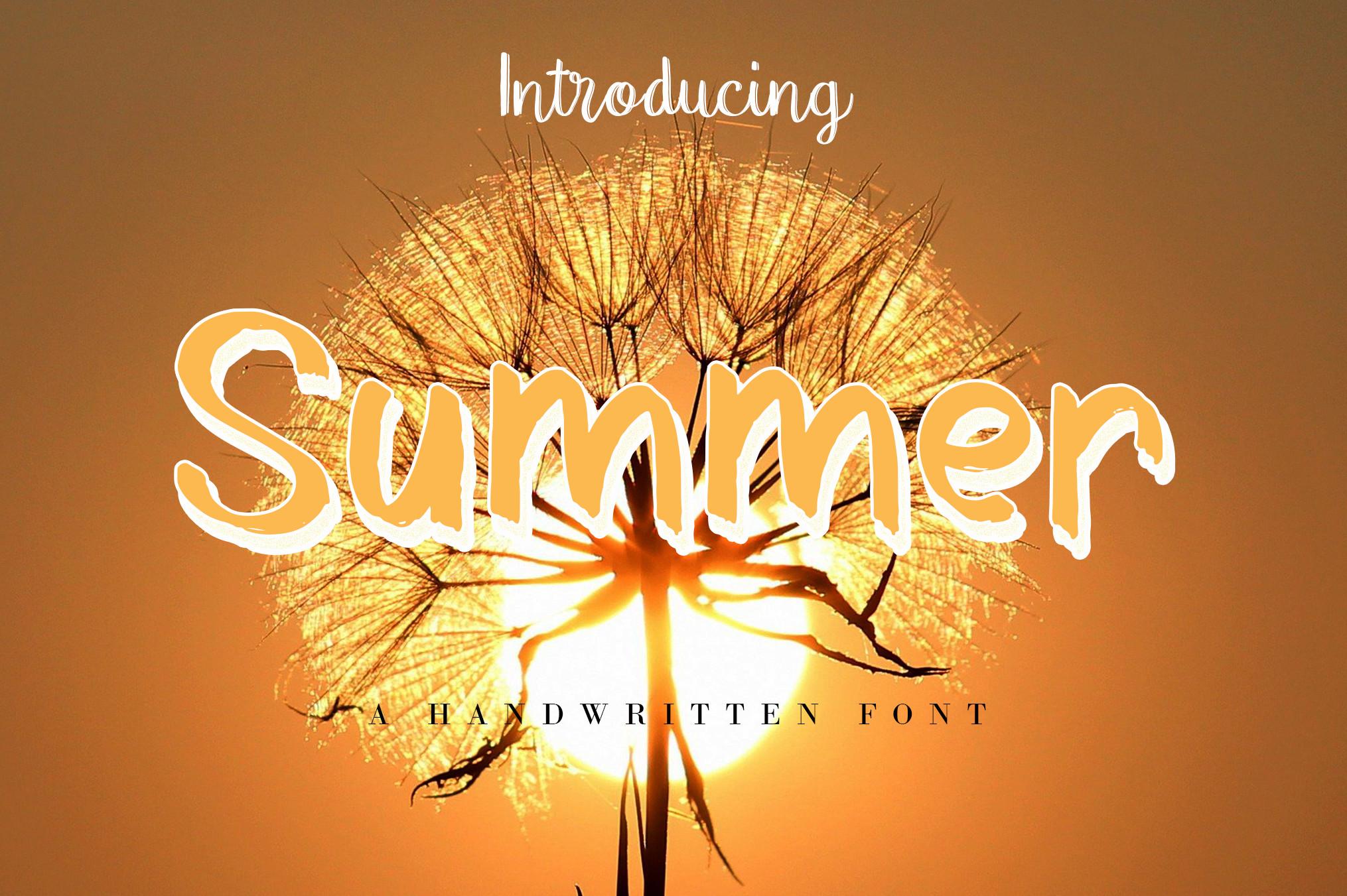 Summer Font