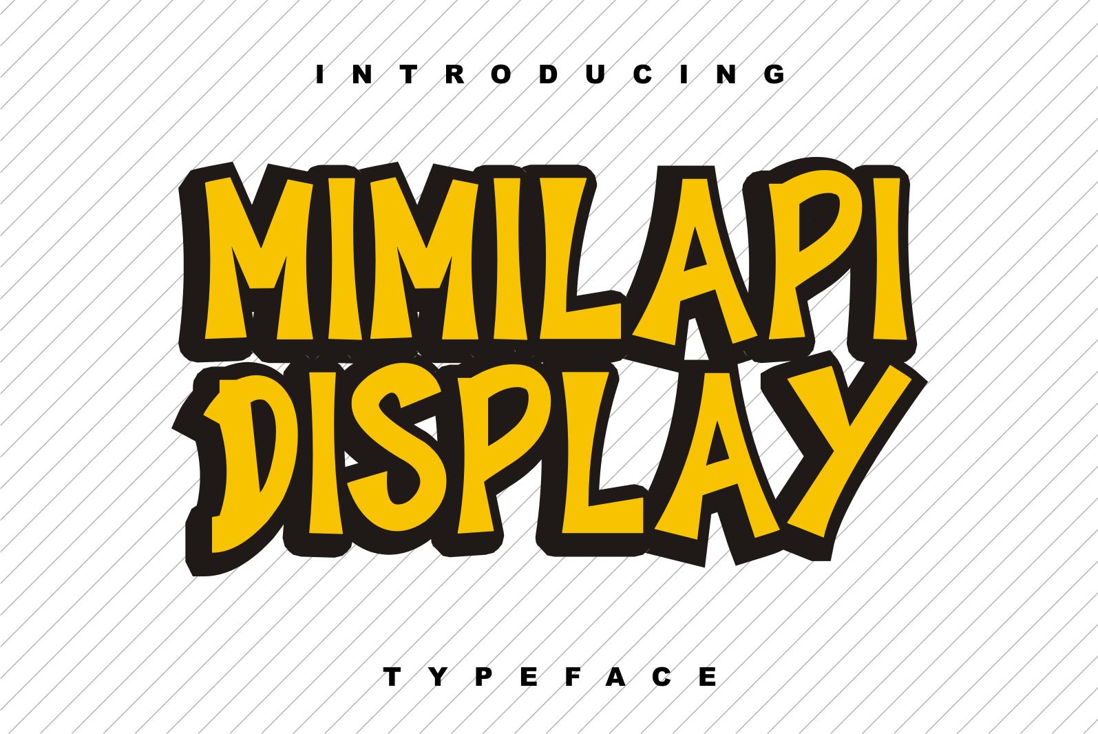 Mimilapi Display Font