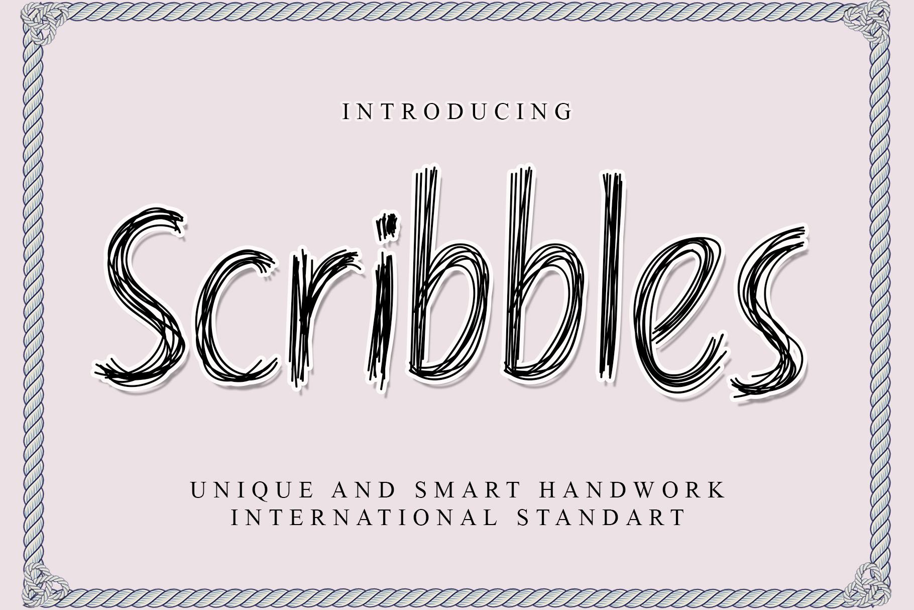 Scribbles Font