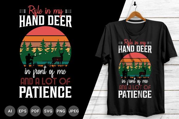 Hunting Deer T-shirt Design