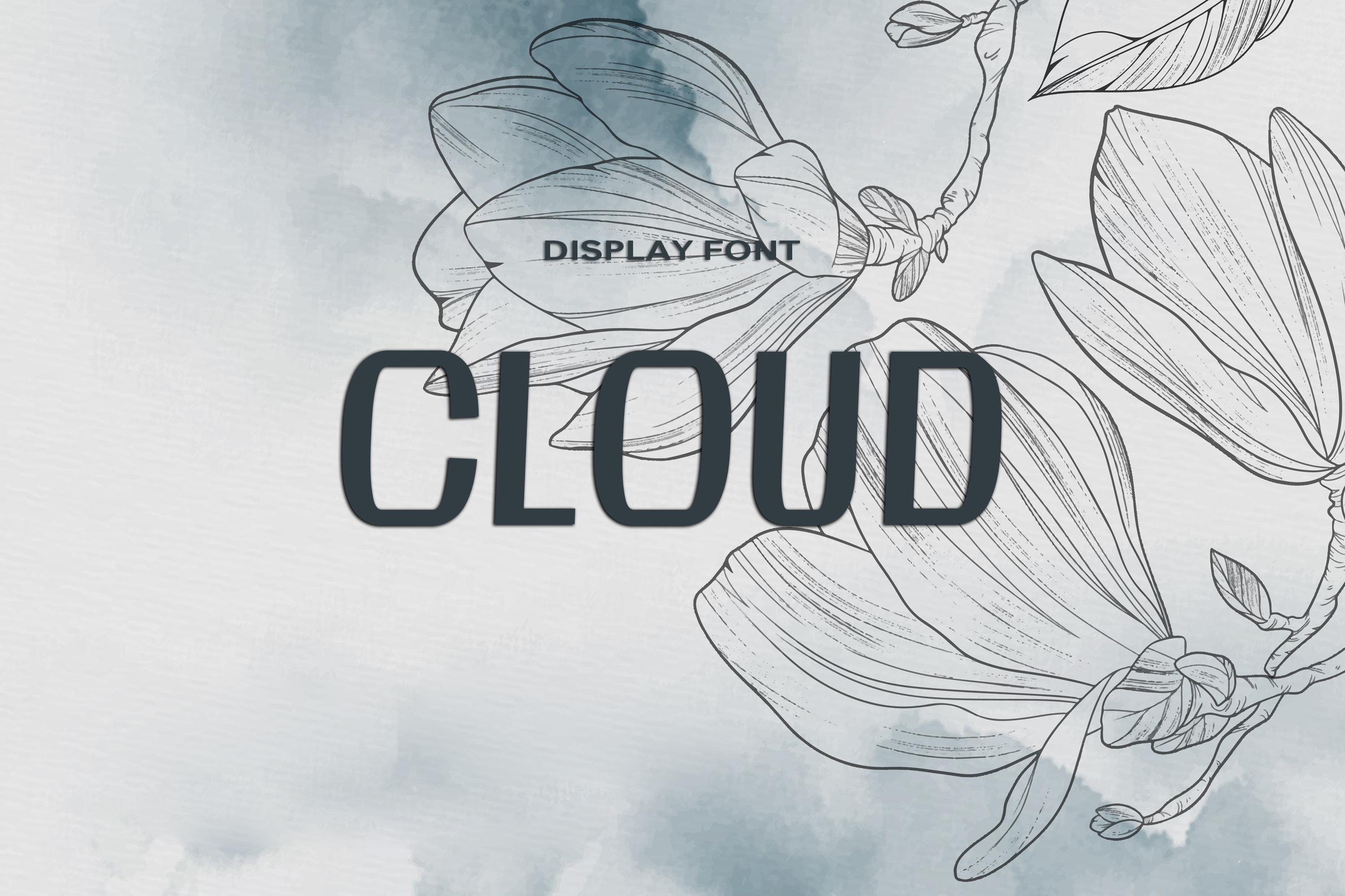 Cloud Font