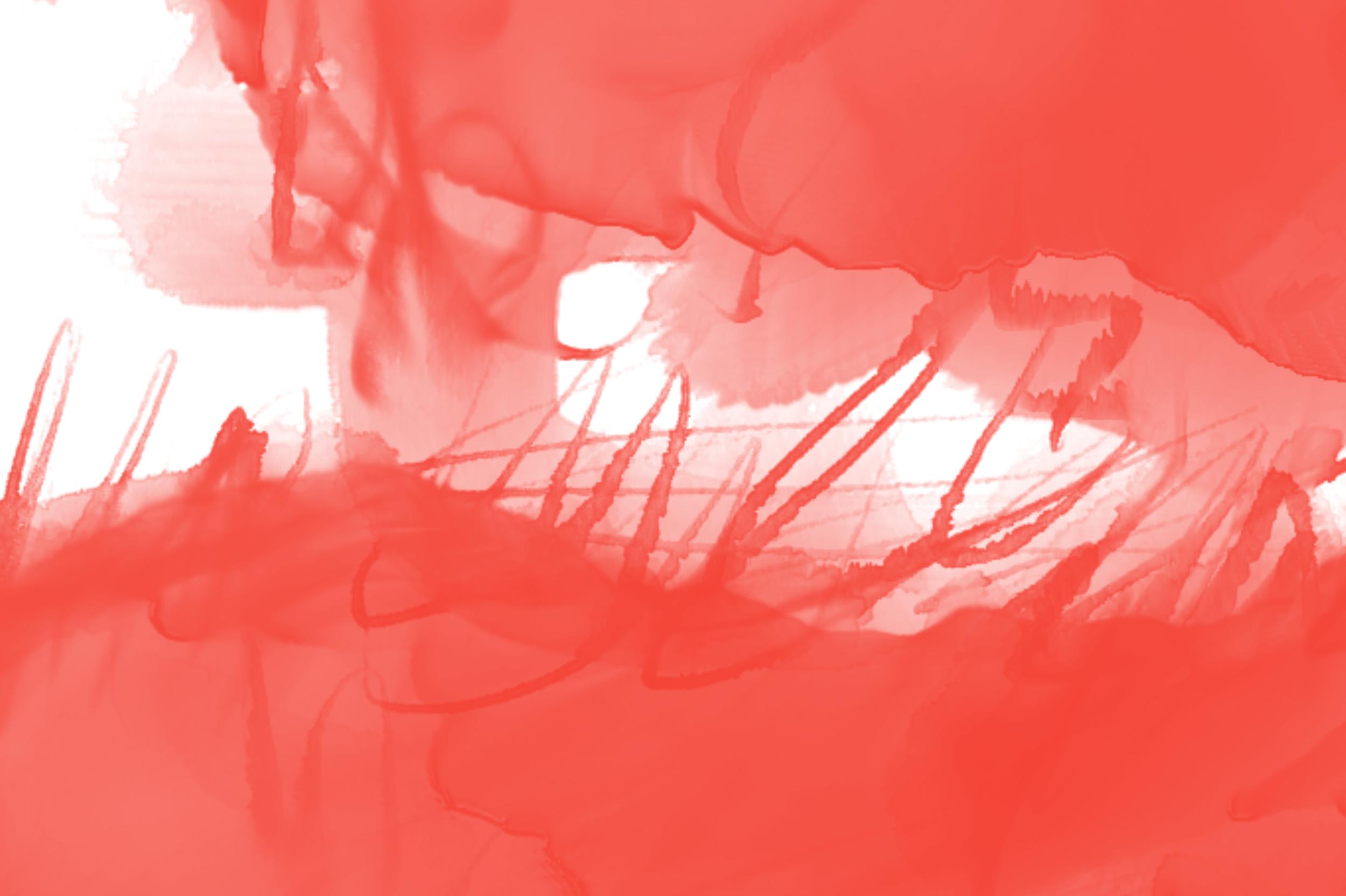 Watercolor Stains Wedding