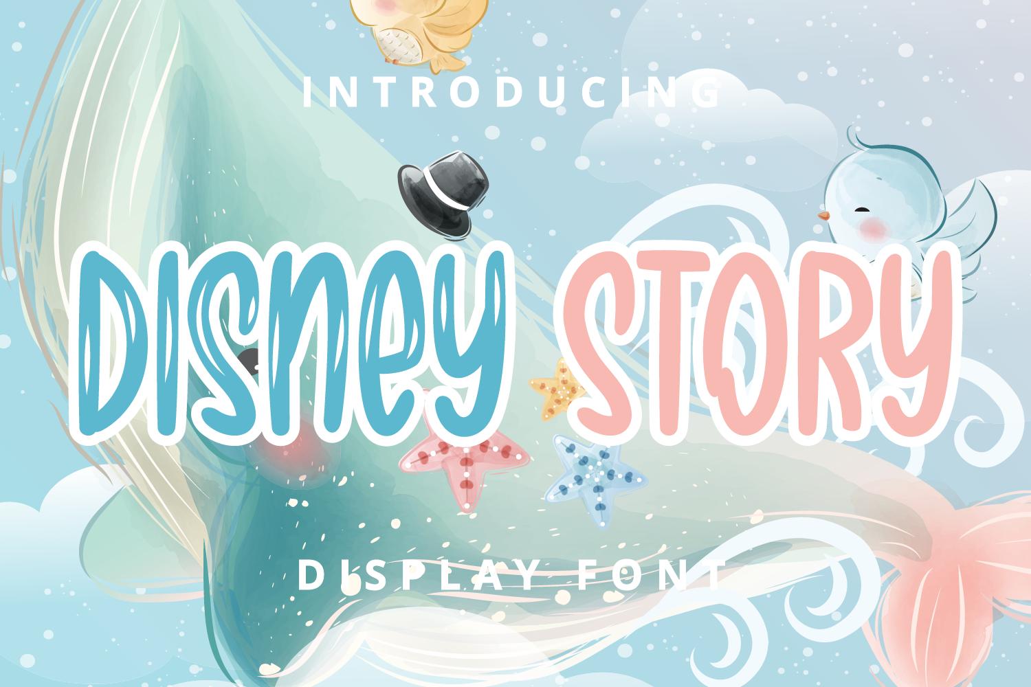 Disney Story Font