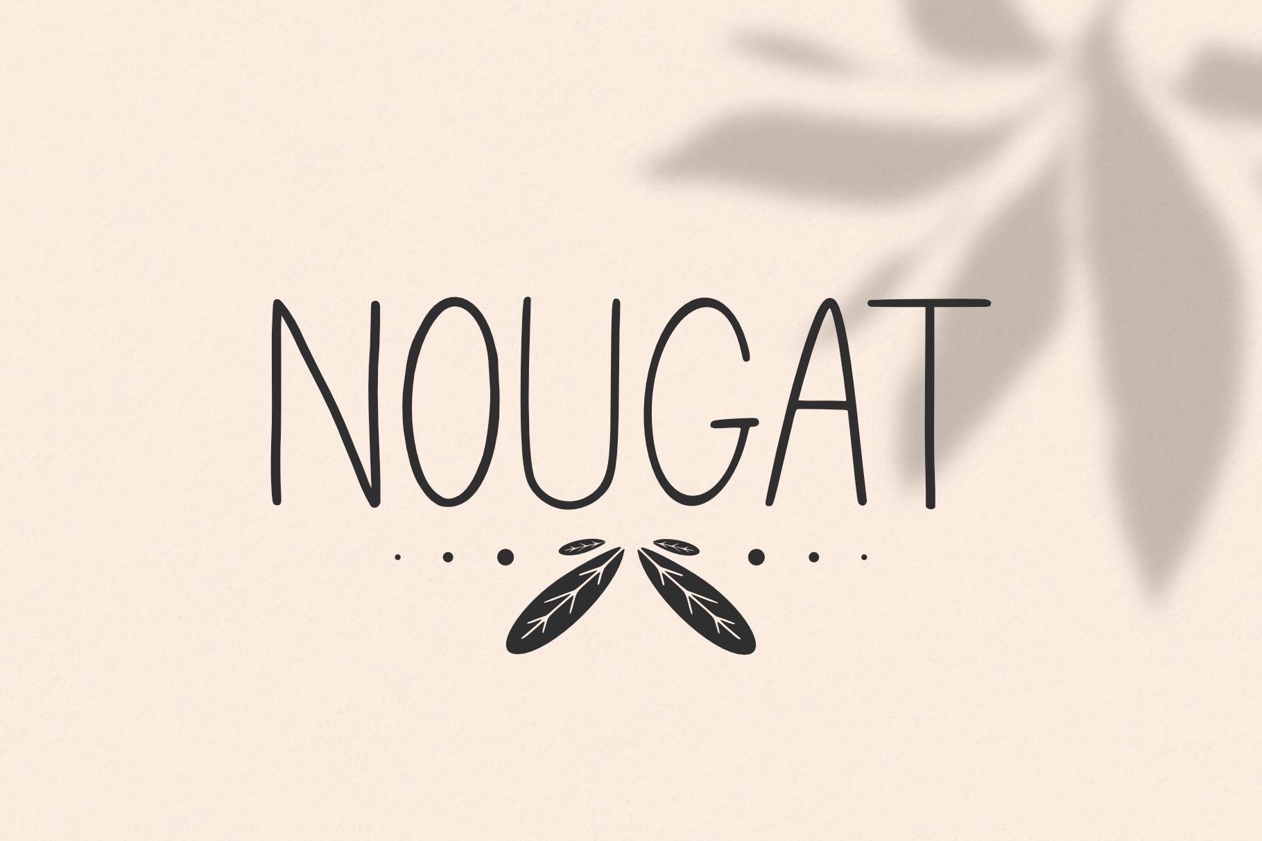 Nougat Font