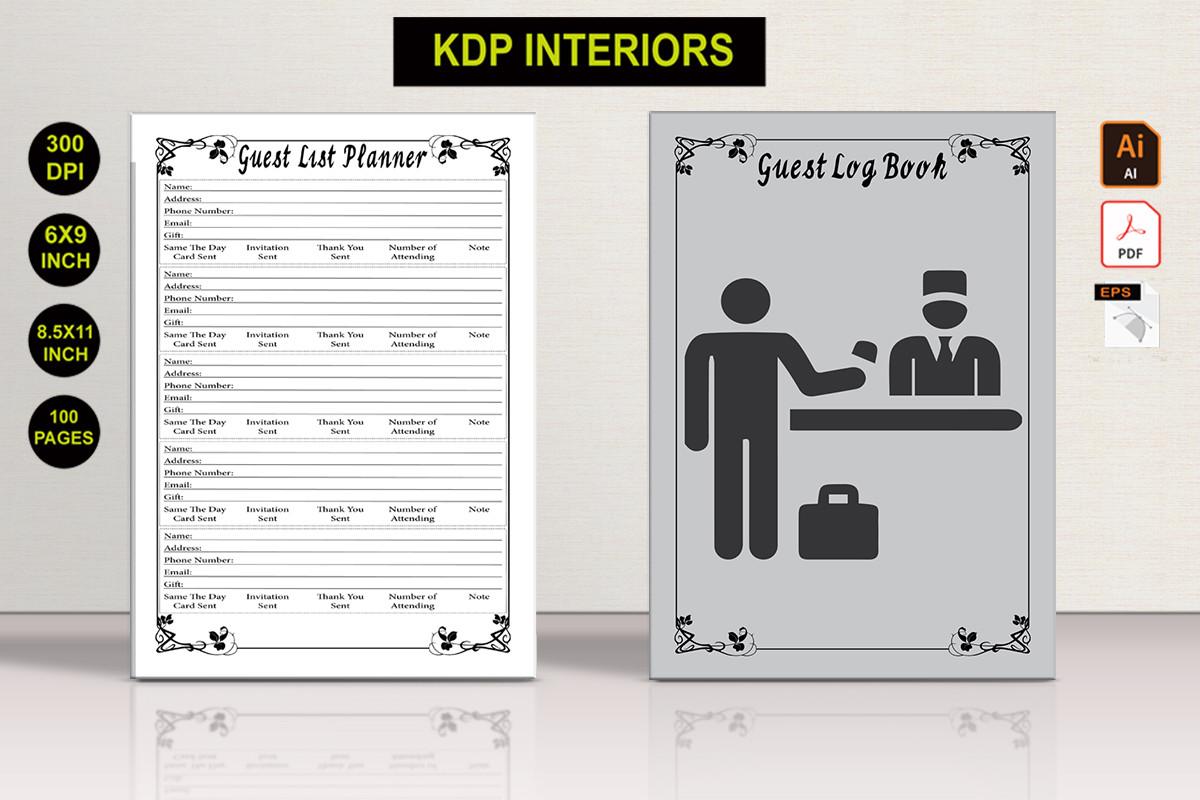 Guest Log Book Interior