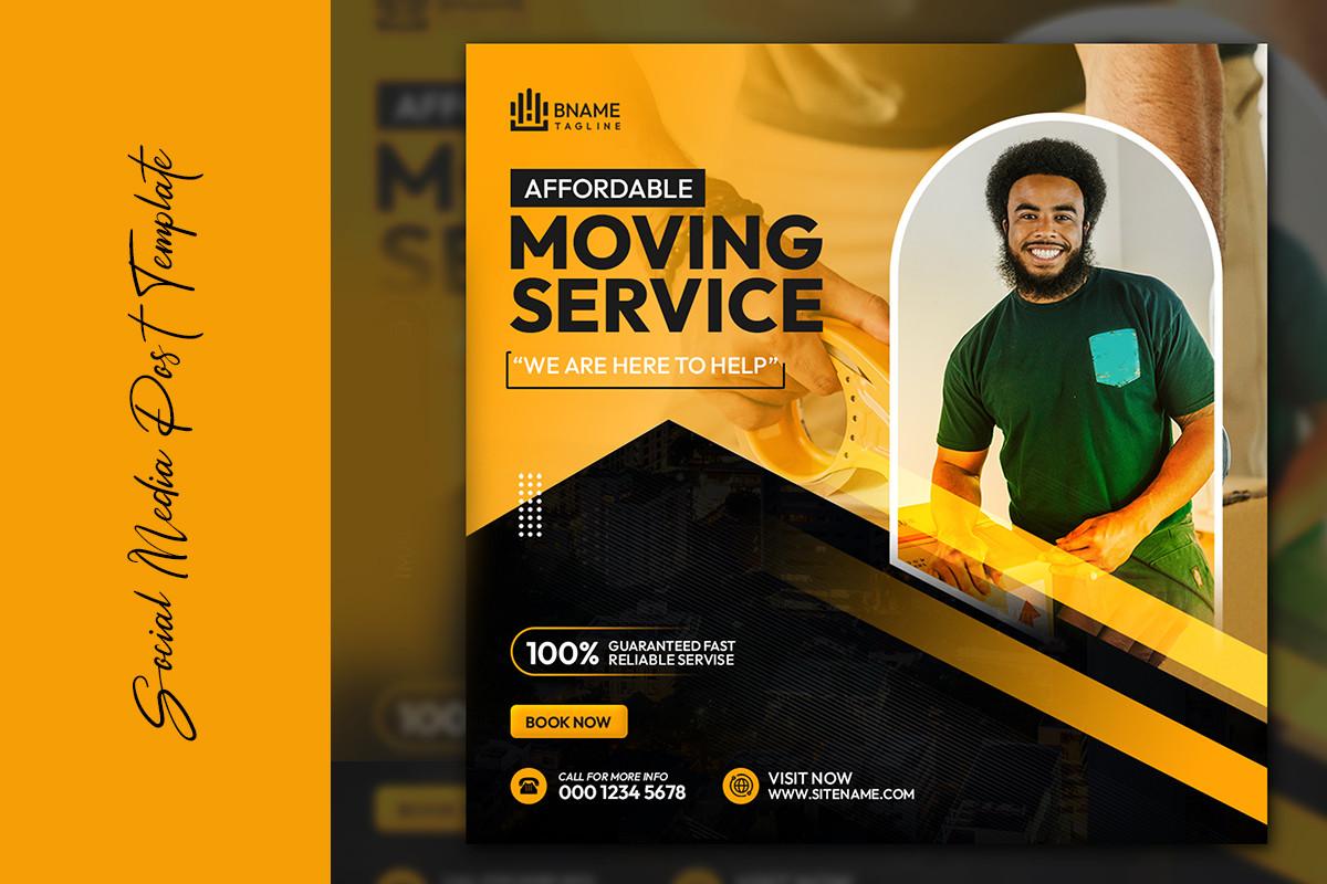 Moving Service Social Media Post