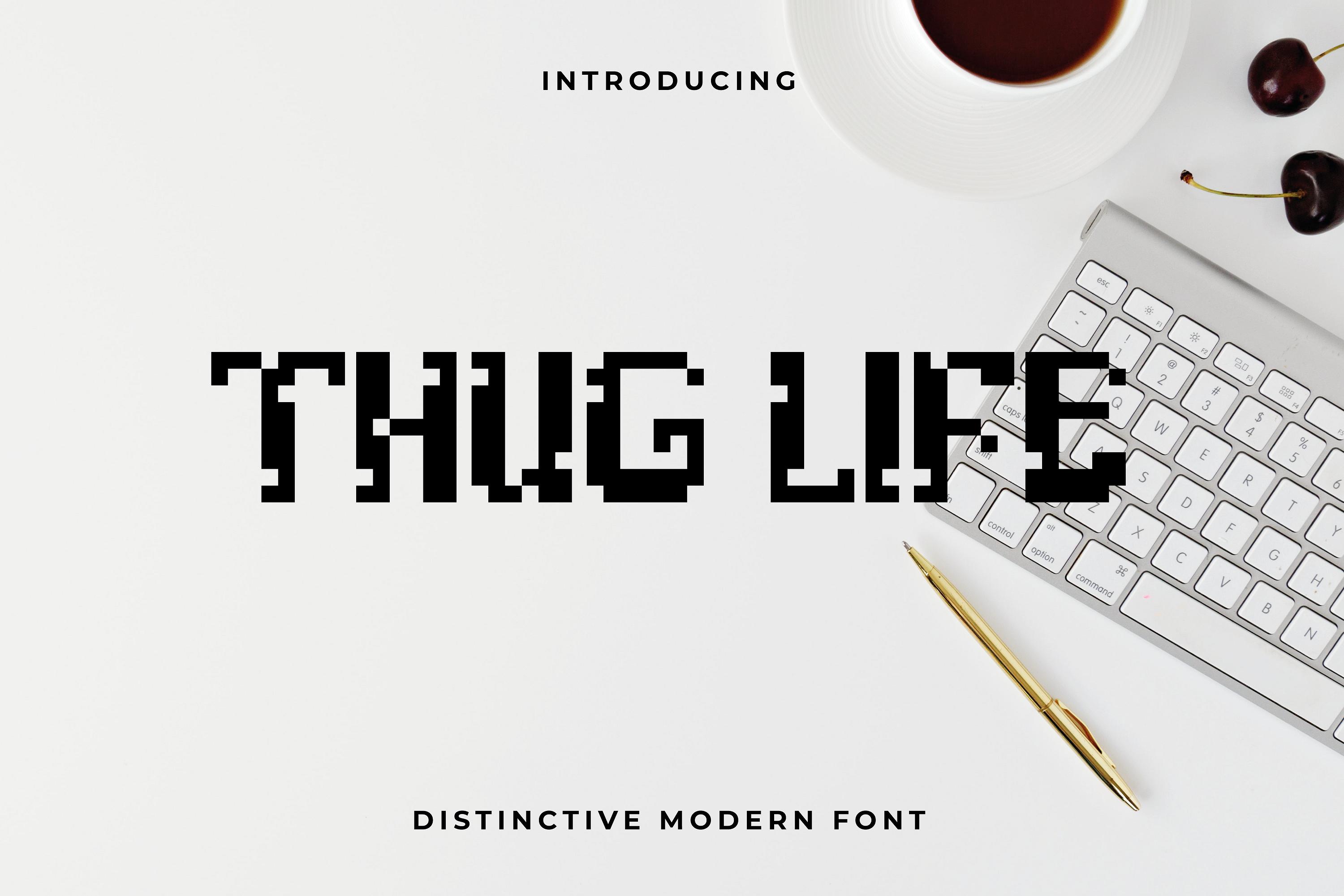 Thug Life Font