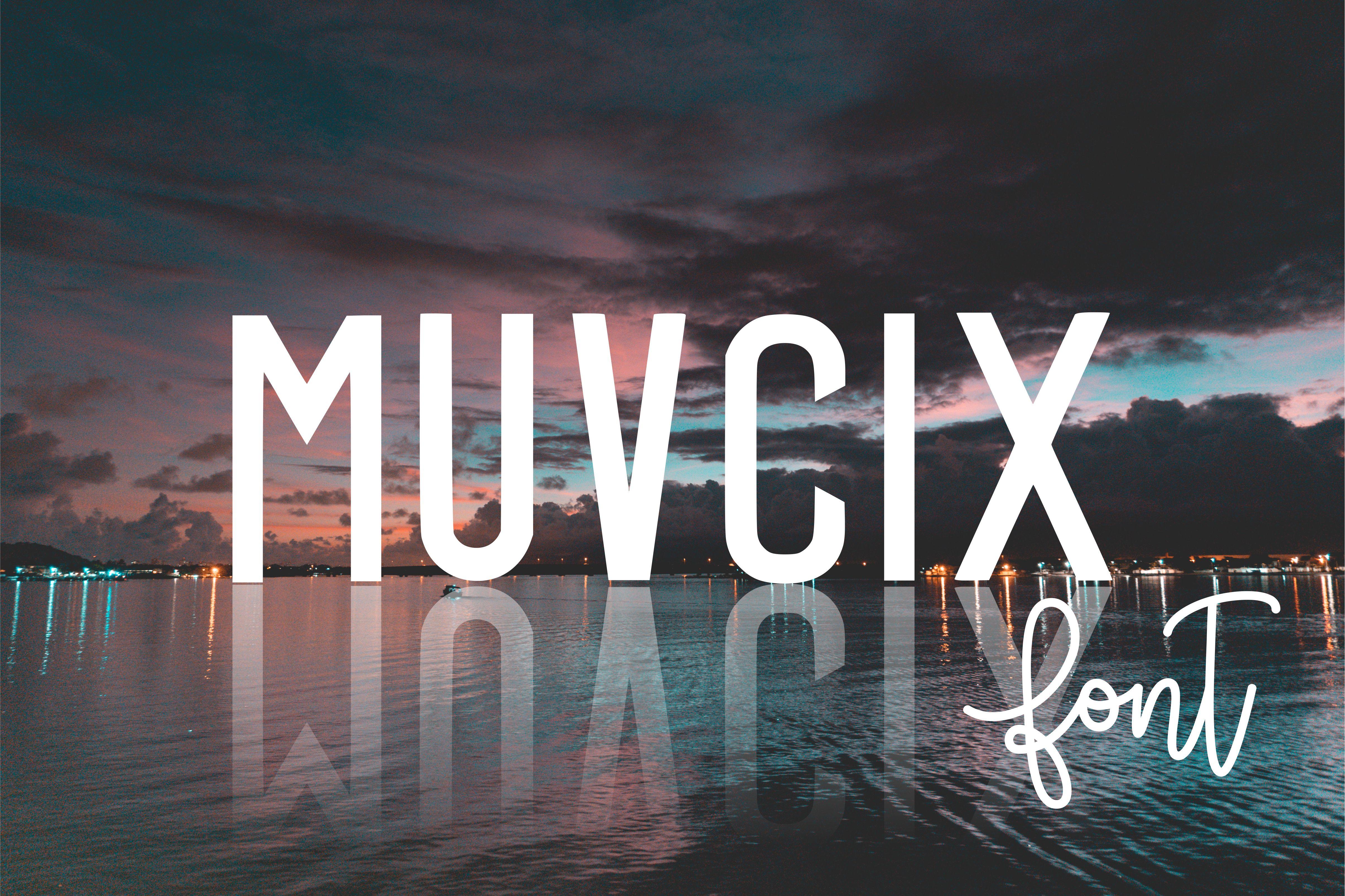Muvcix Font