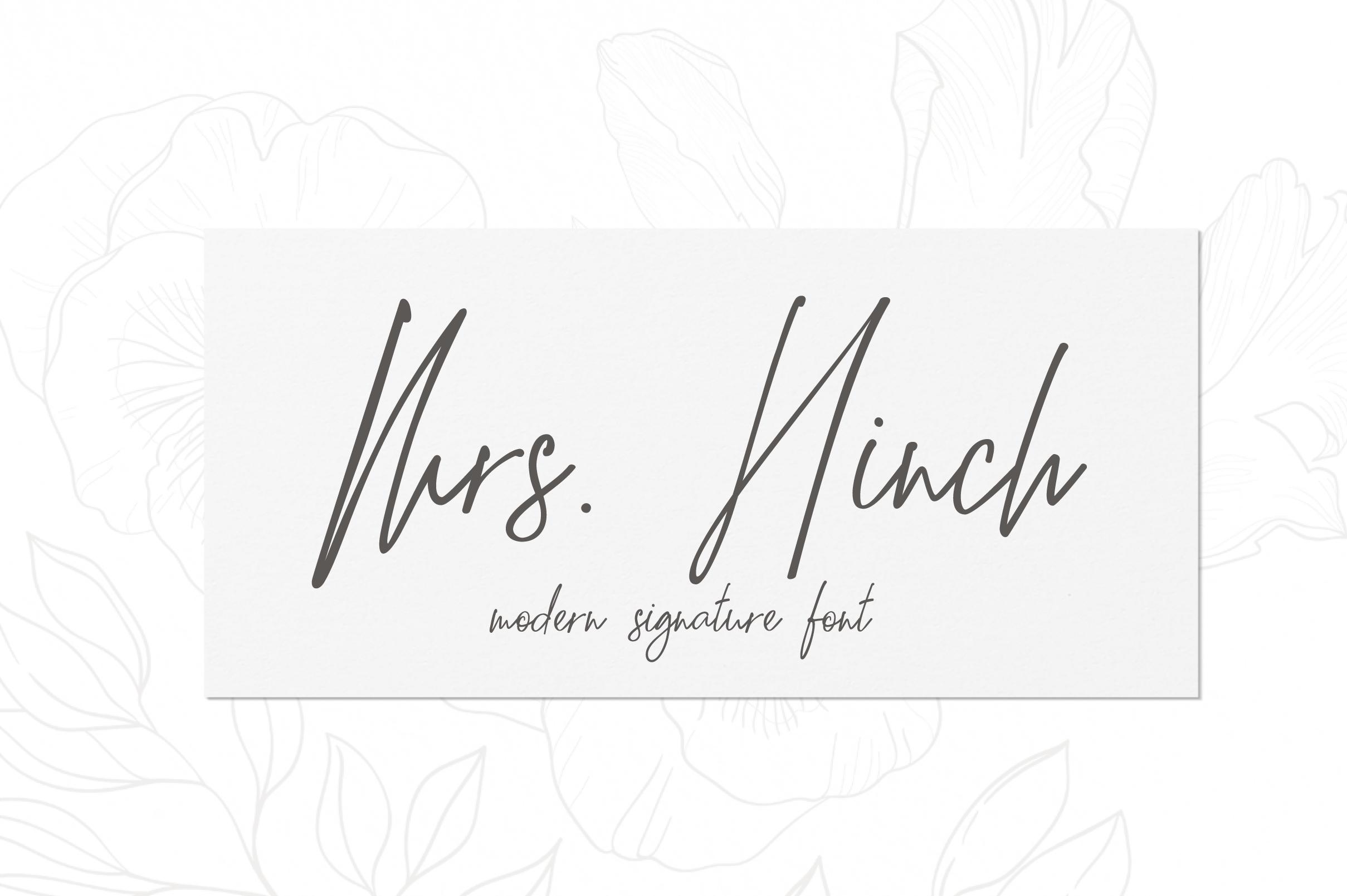 Mrs. Hinch Font
