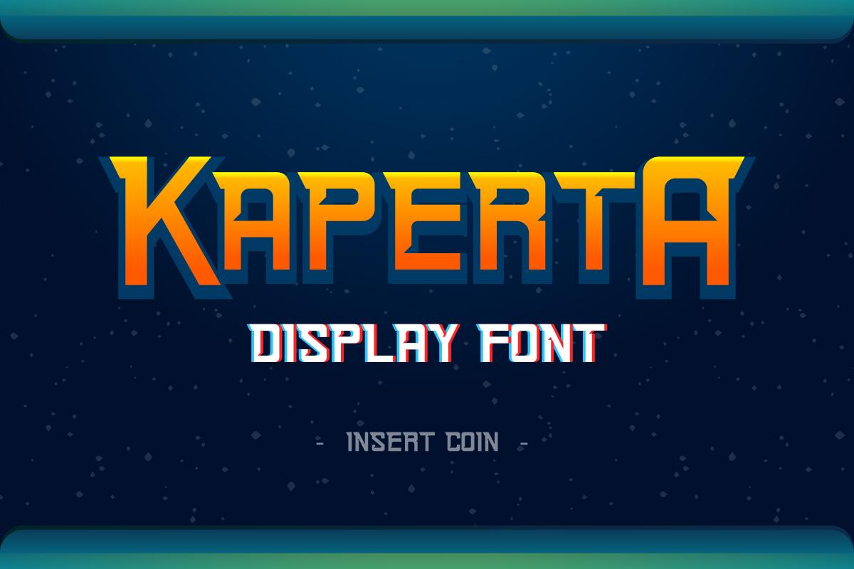 Kaperta Font