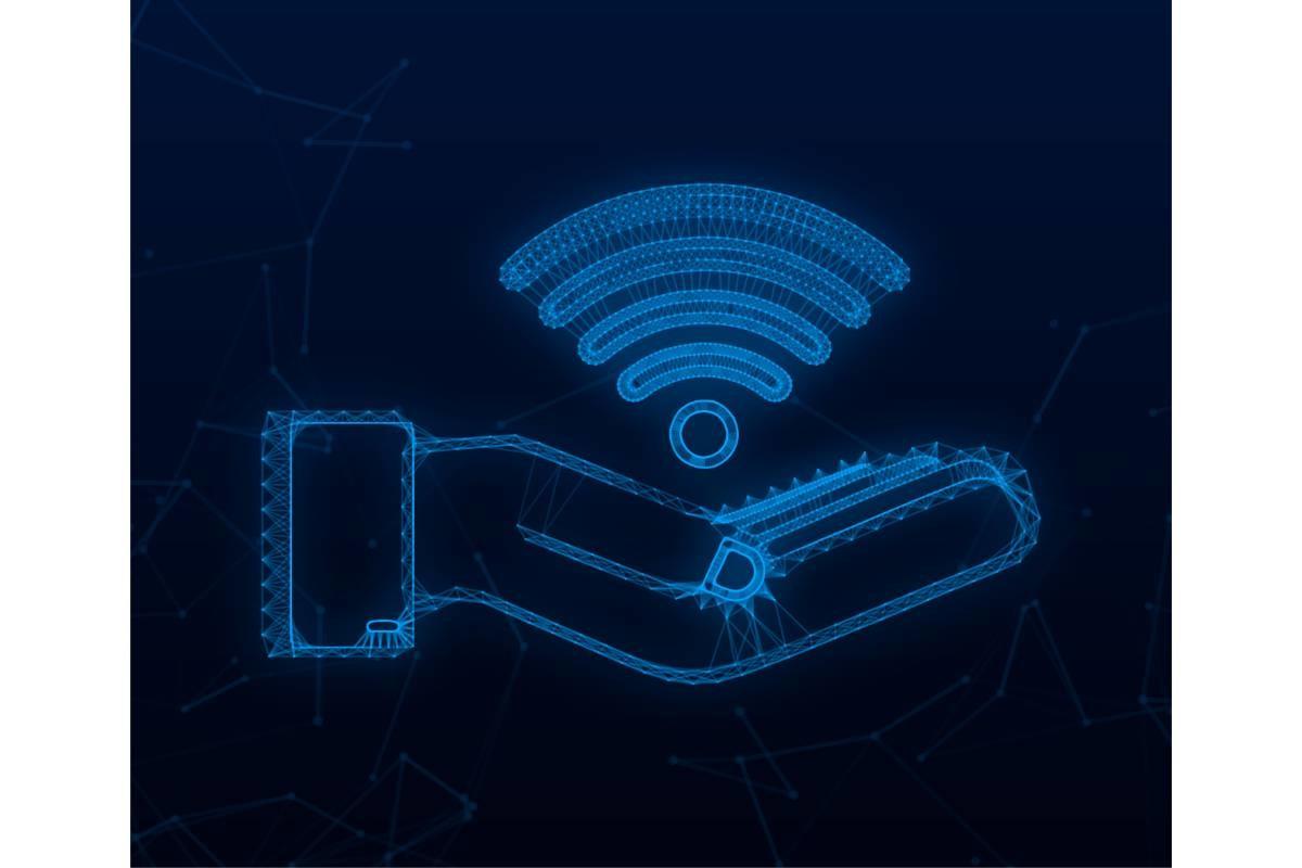 Free Wifi Zone Sign in Hands Icon. Free