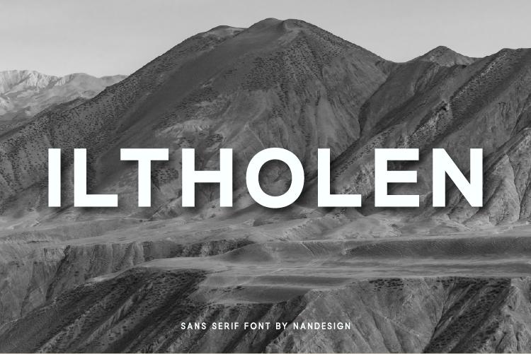Iltholen Font