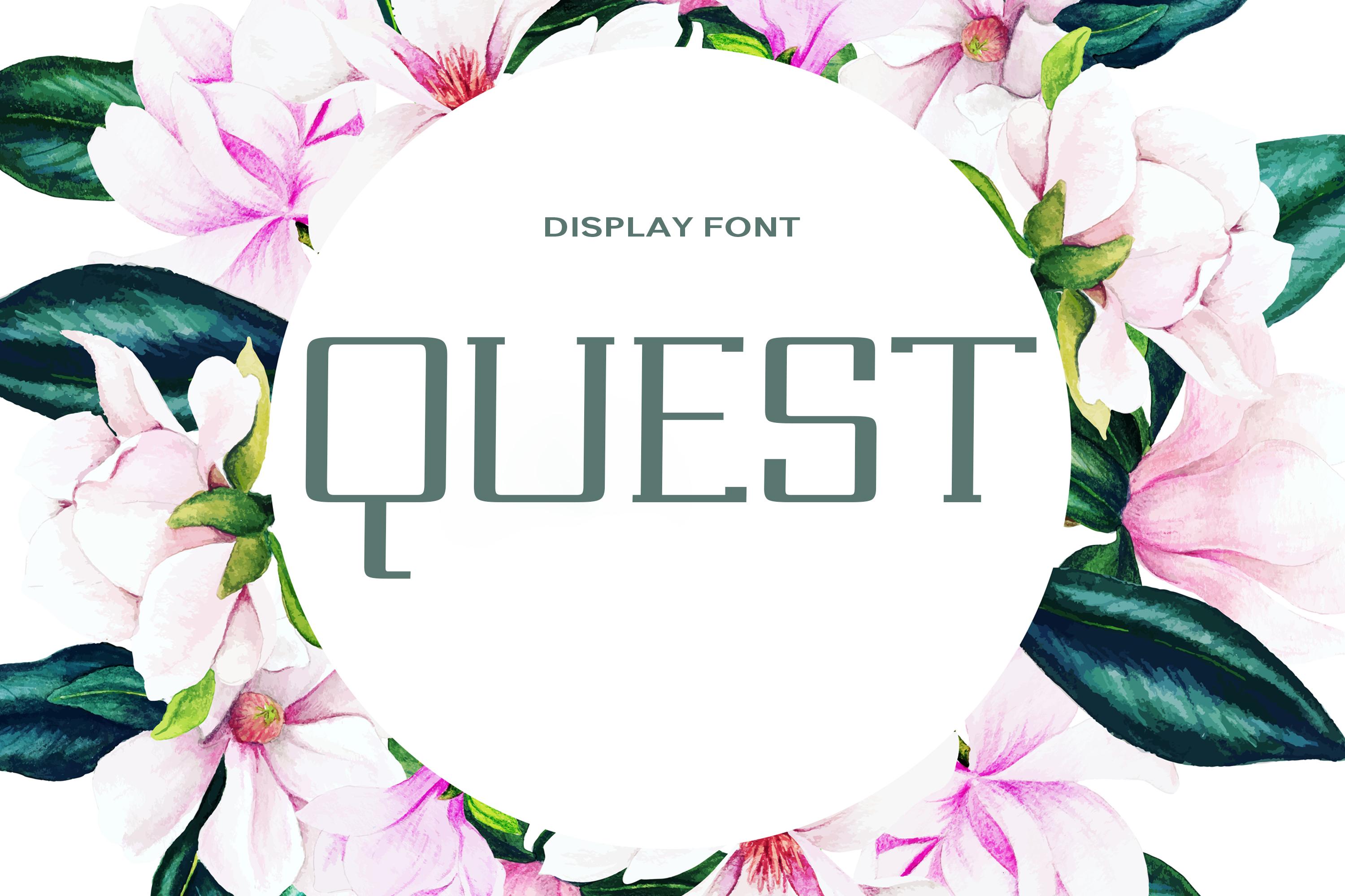 Quest Font