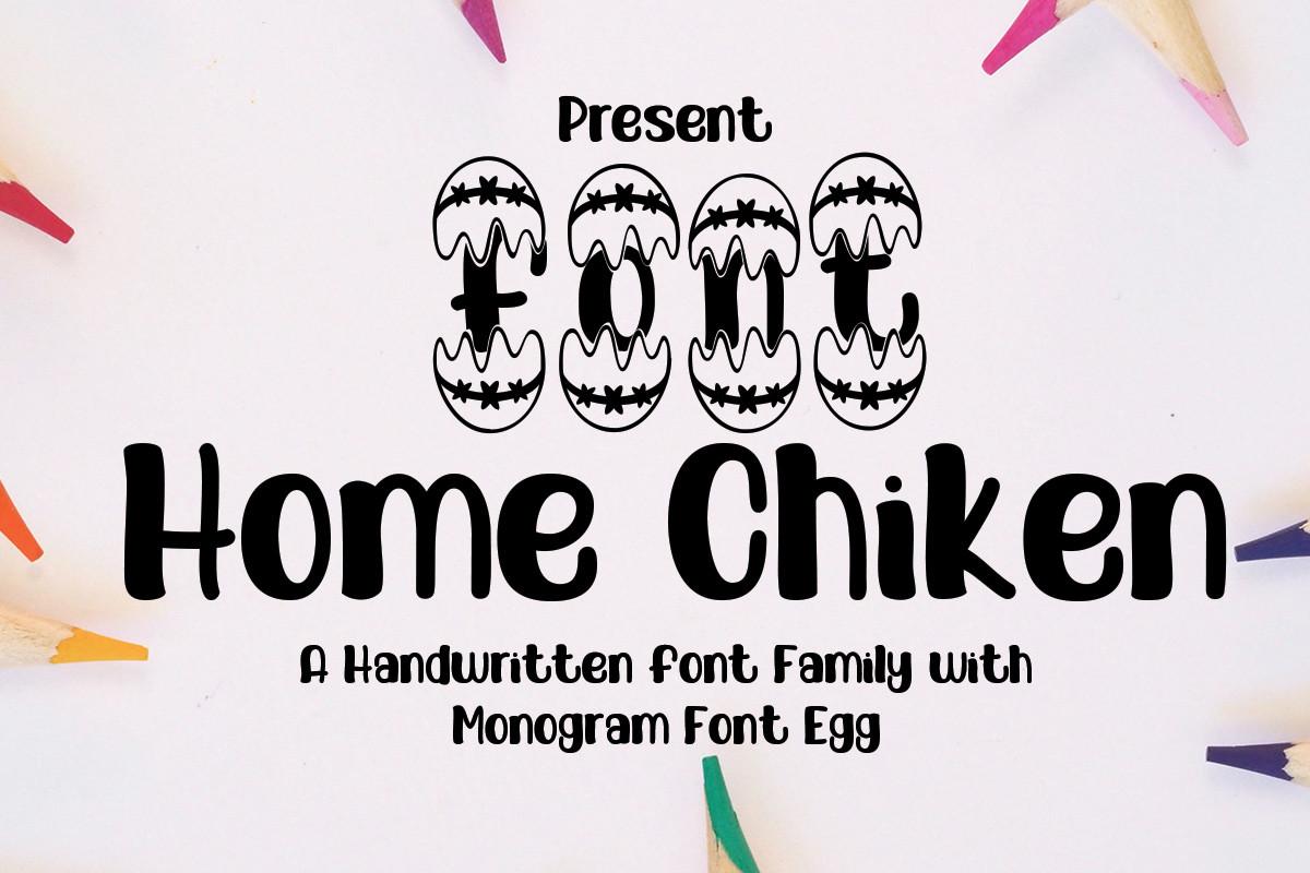 Home Chiken Font