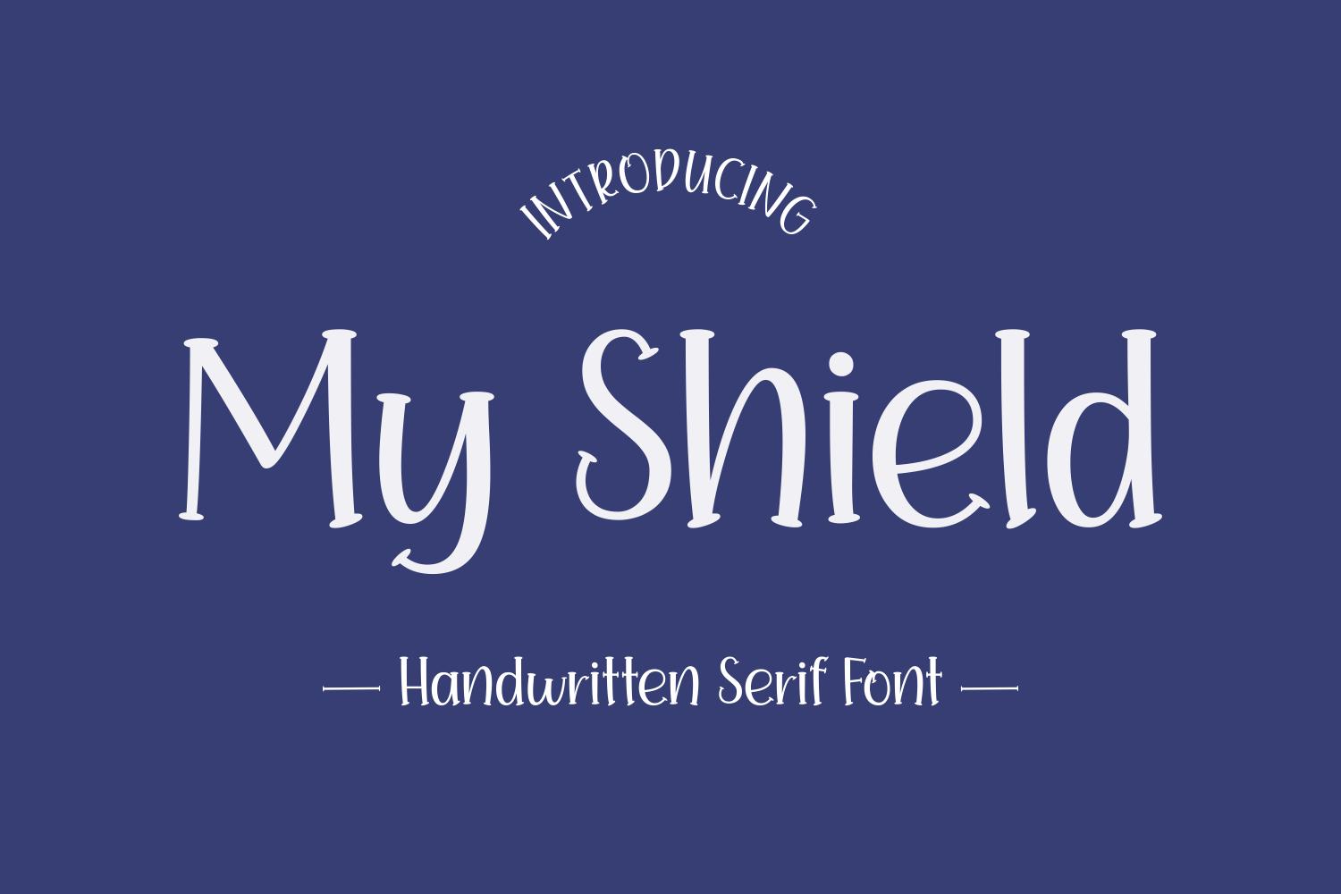 My Shield Font
