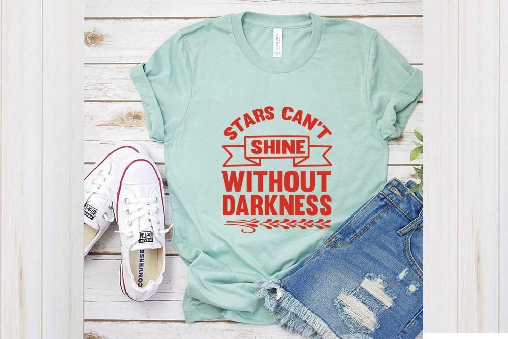 Mental Health Svg Design, Stars Can't