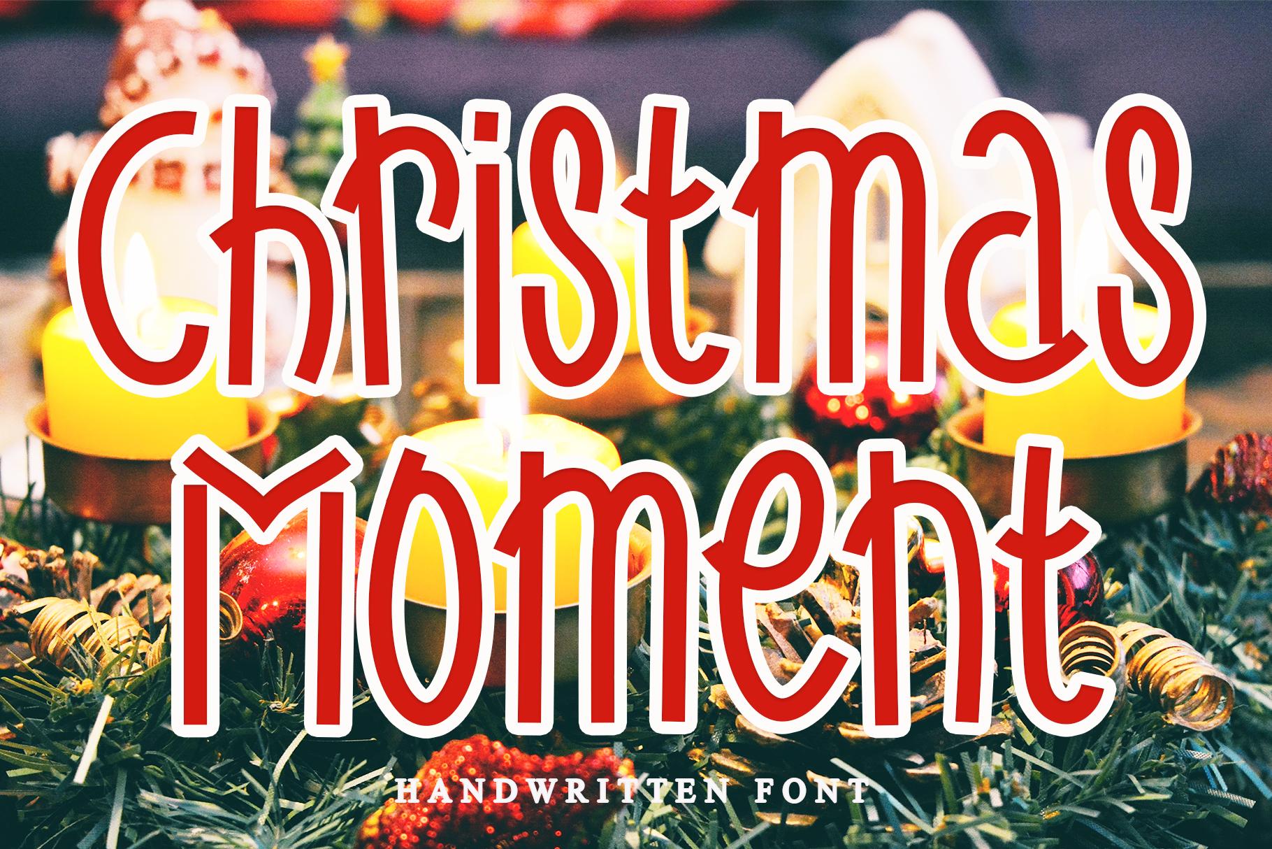 Christmas Moment Font