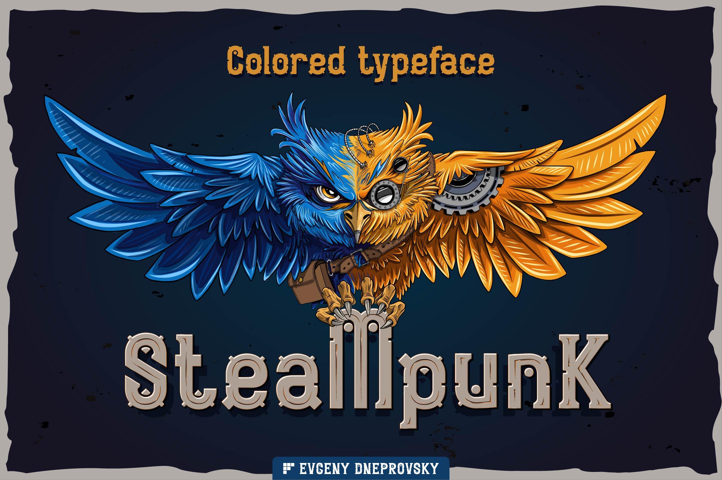Steampunk Font