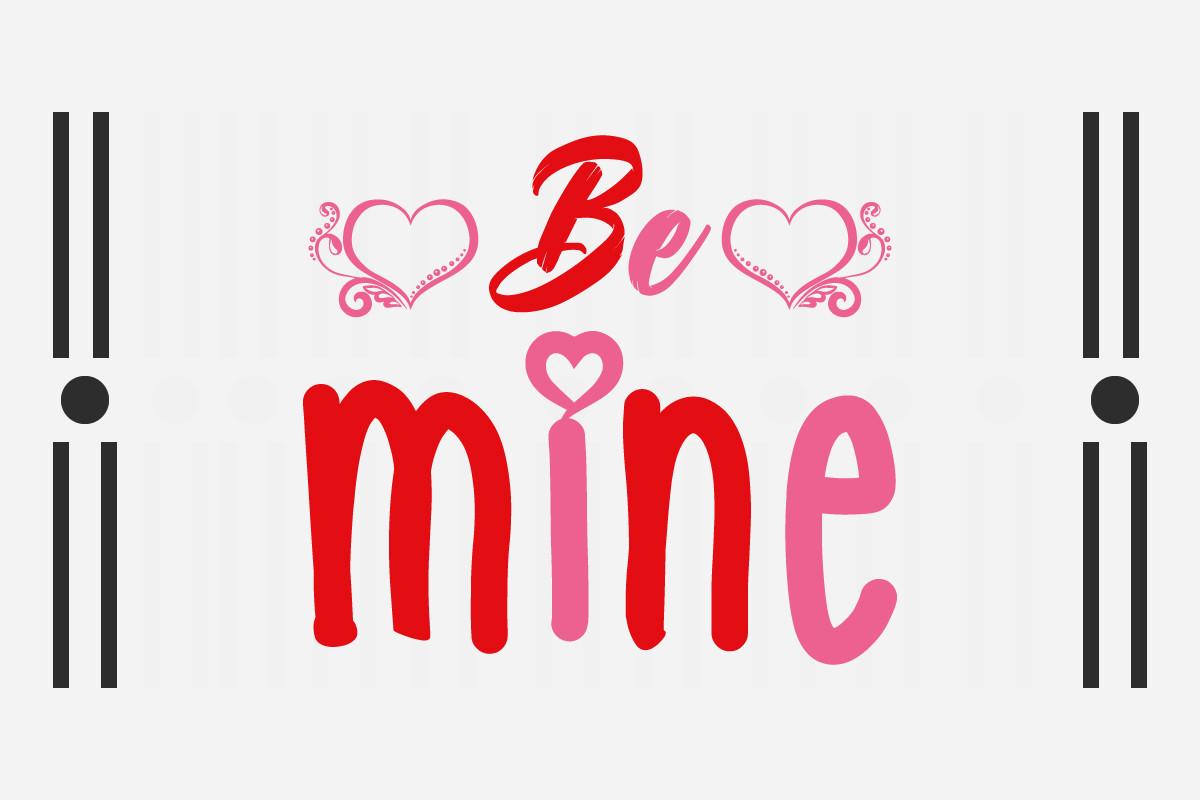 Be Mine Svg