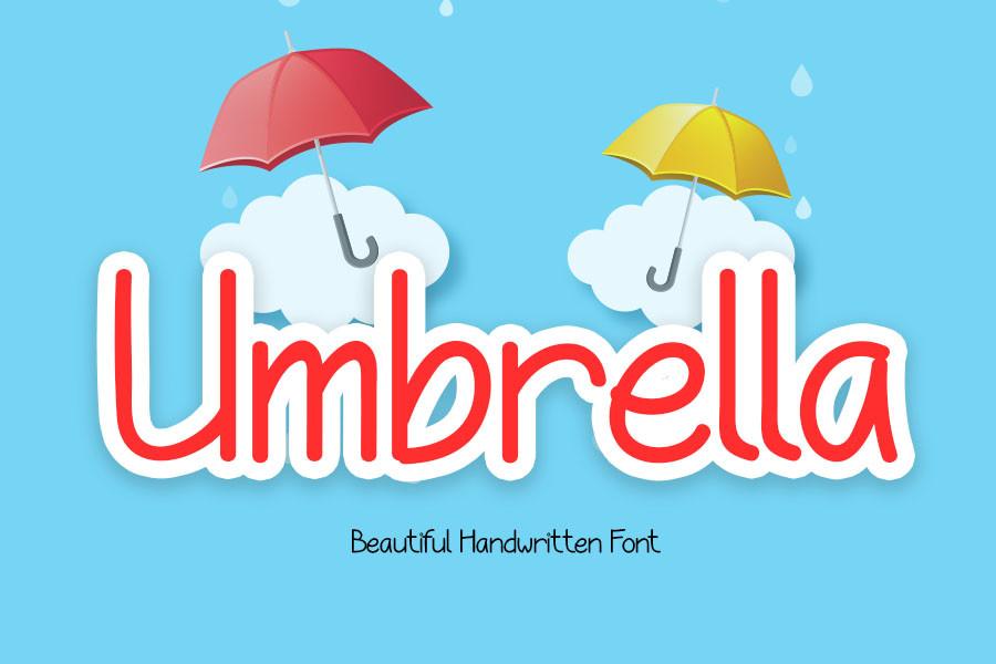 Umbrella Font