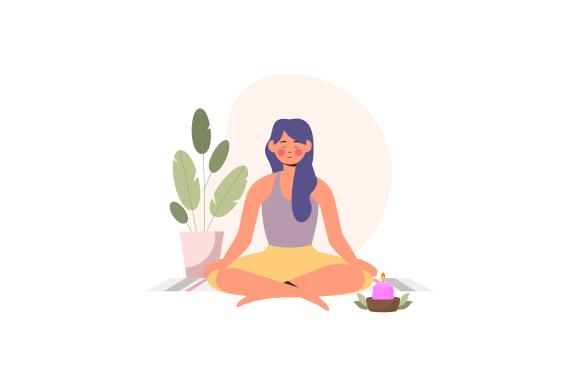 Meditation Practice. Concept of Zen