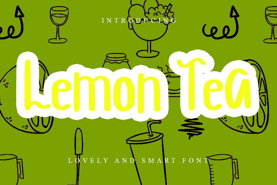 Lemon Tea Font