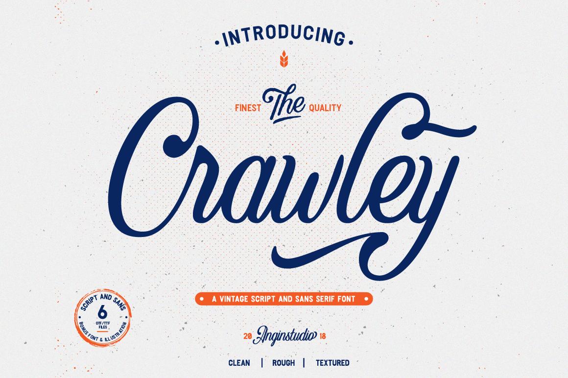 The Crawley Duo Font
