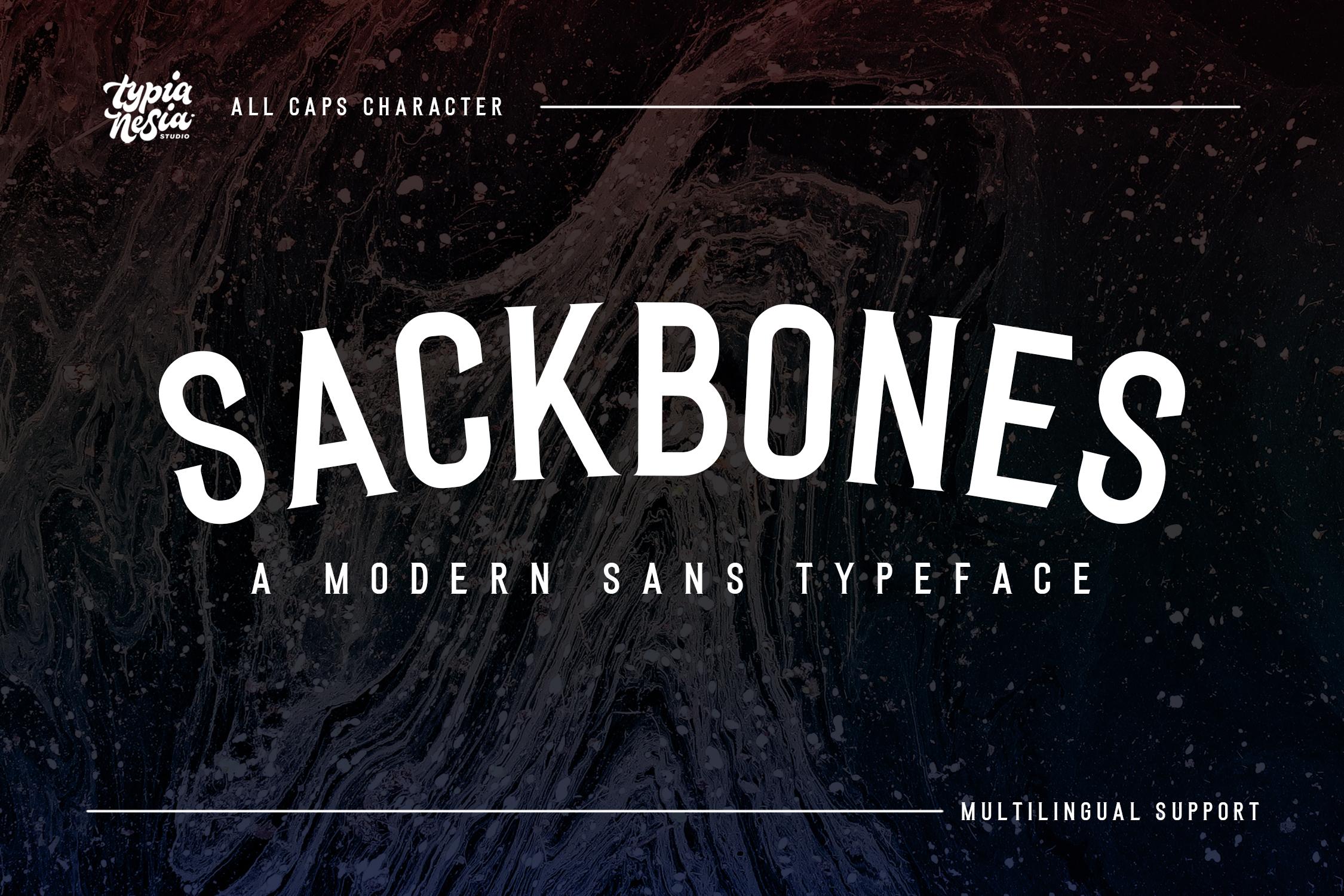 Sackbones Font