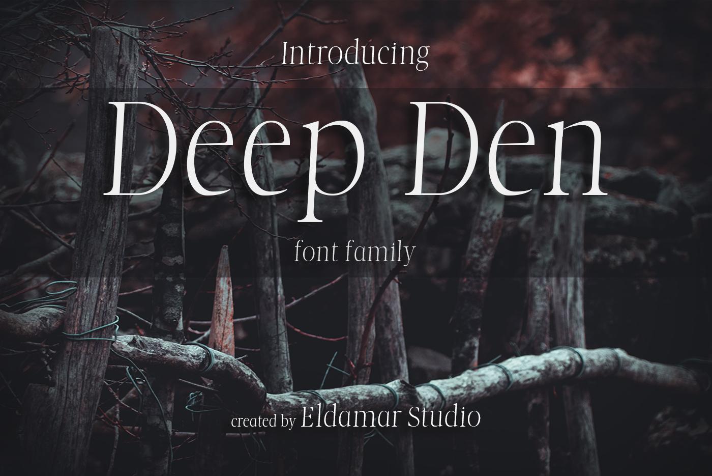 Deep Den Font