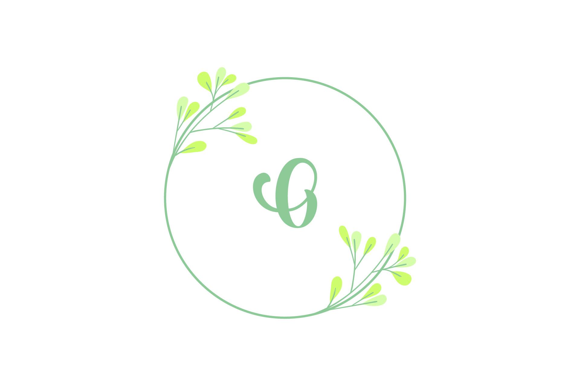 Beauty Monogram Logo Minimalist