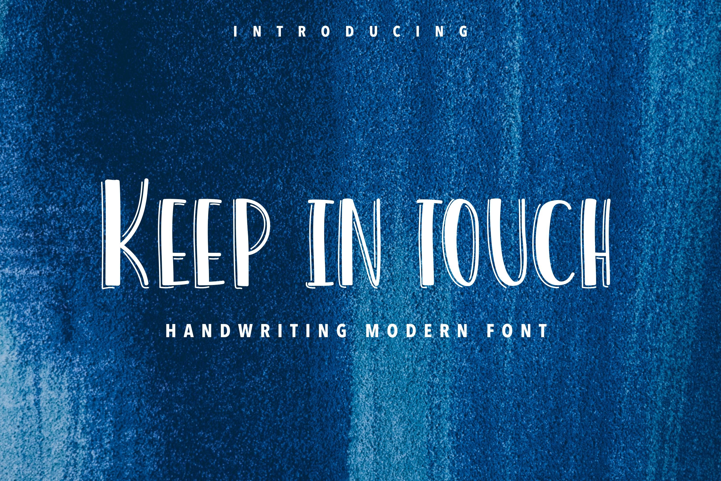 Keep in Touch Font