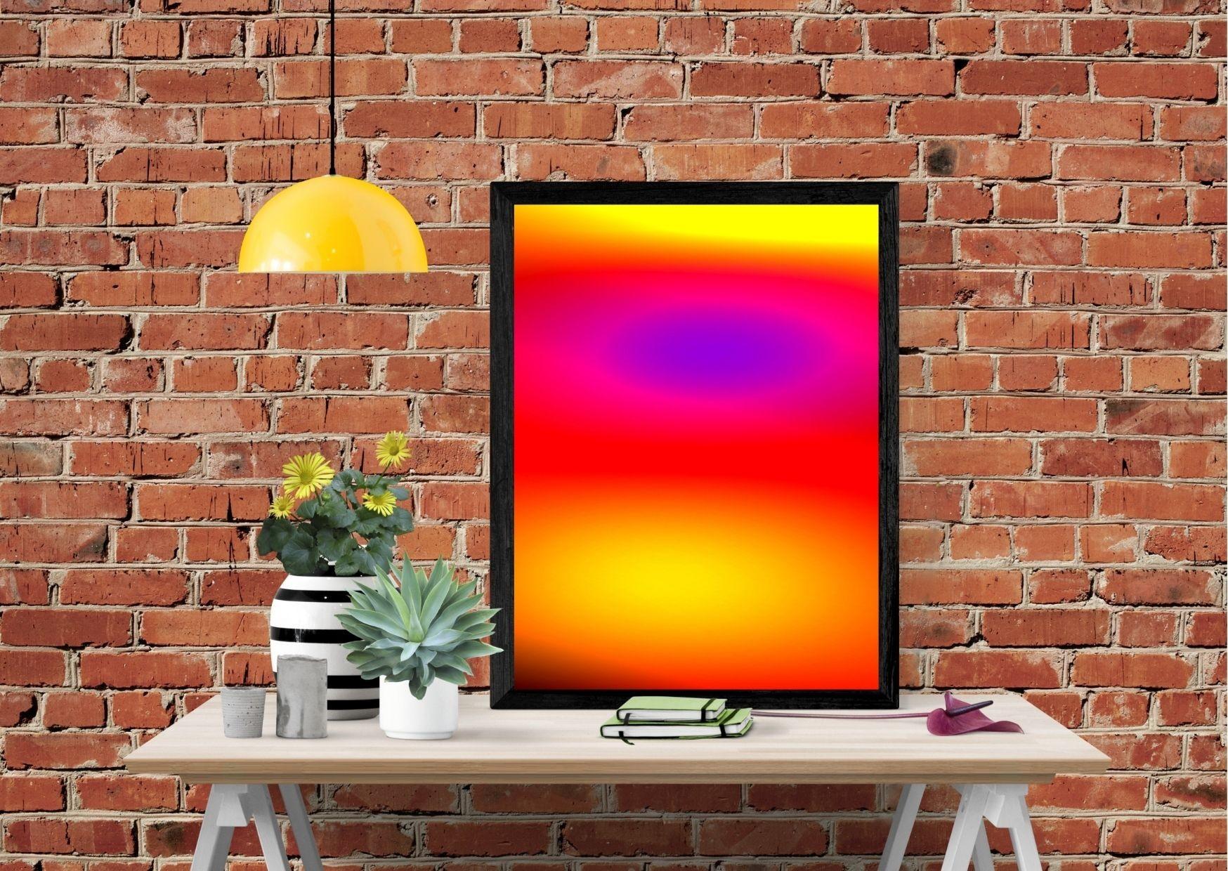 Colorful Abstract Texture Art Design