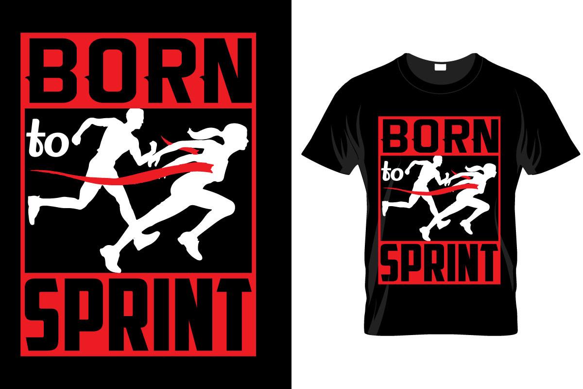 Track and Field T Shirt Design SVG