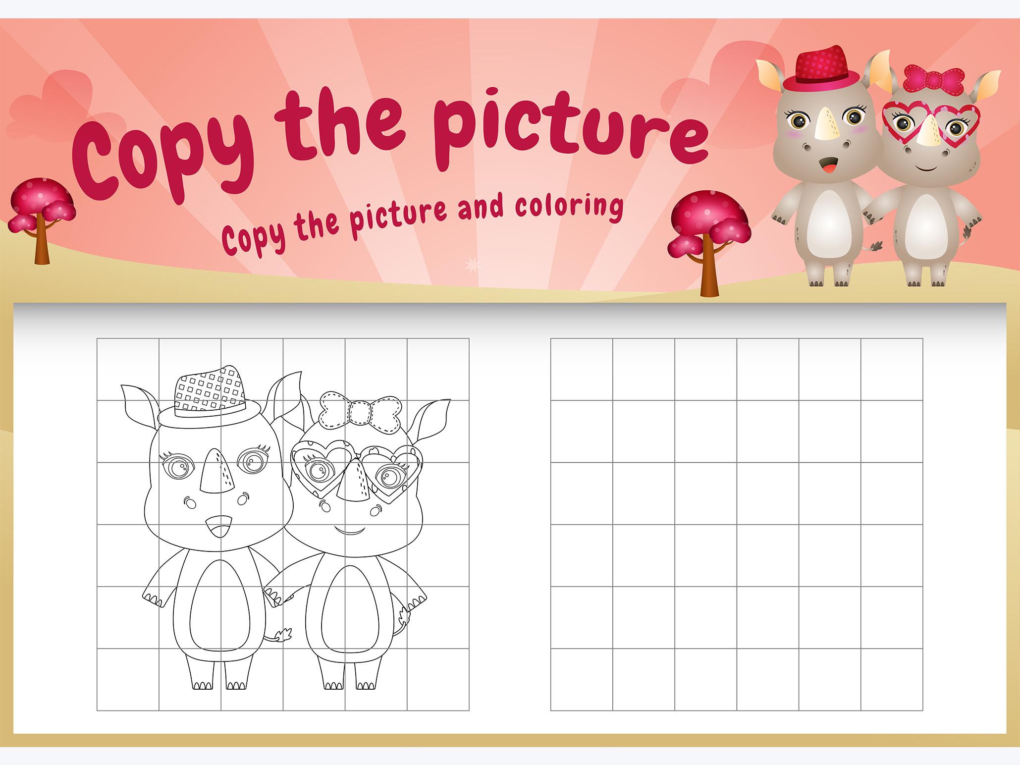 A Rhino Valentine - Copy the Picture