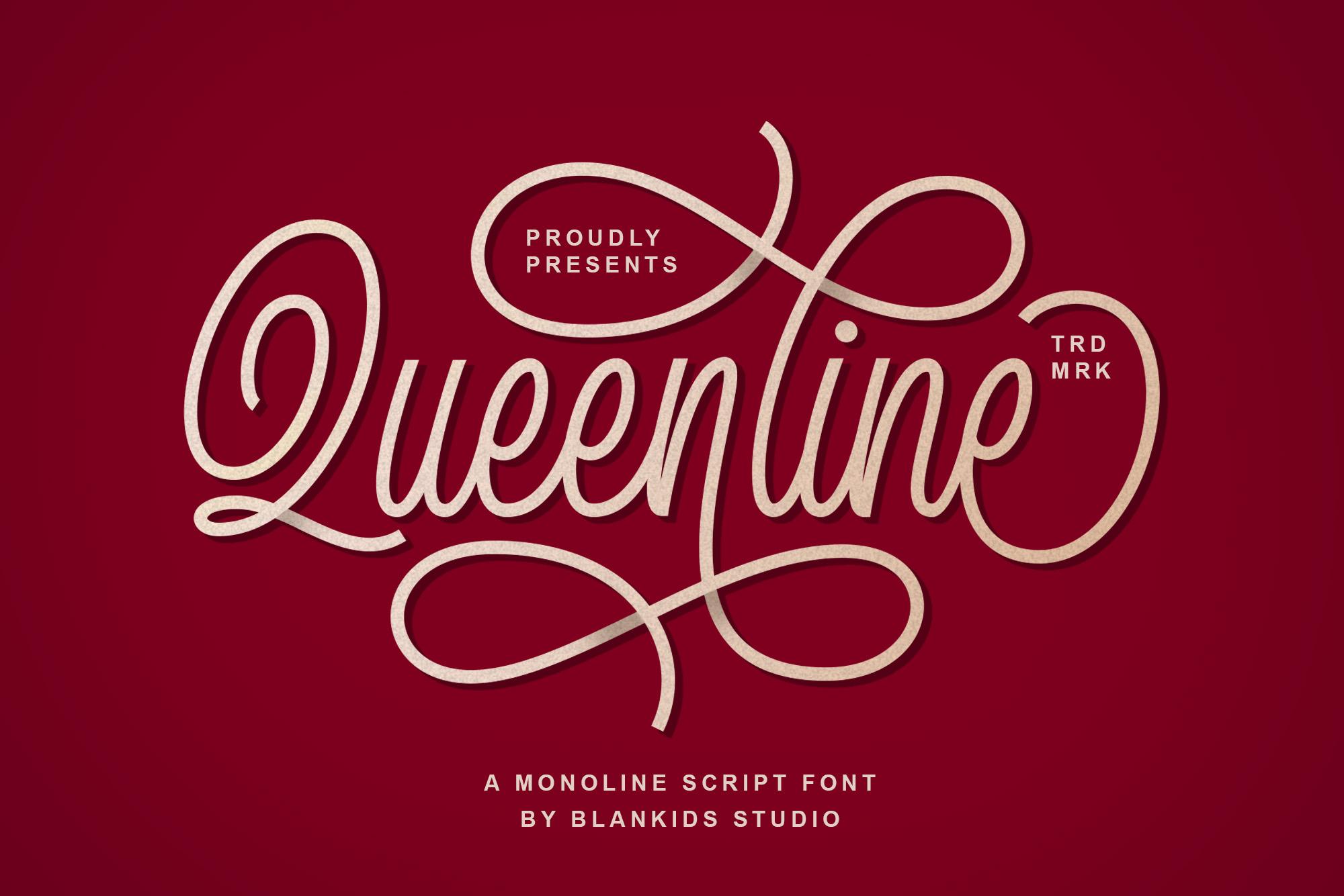 Queenline Font
