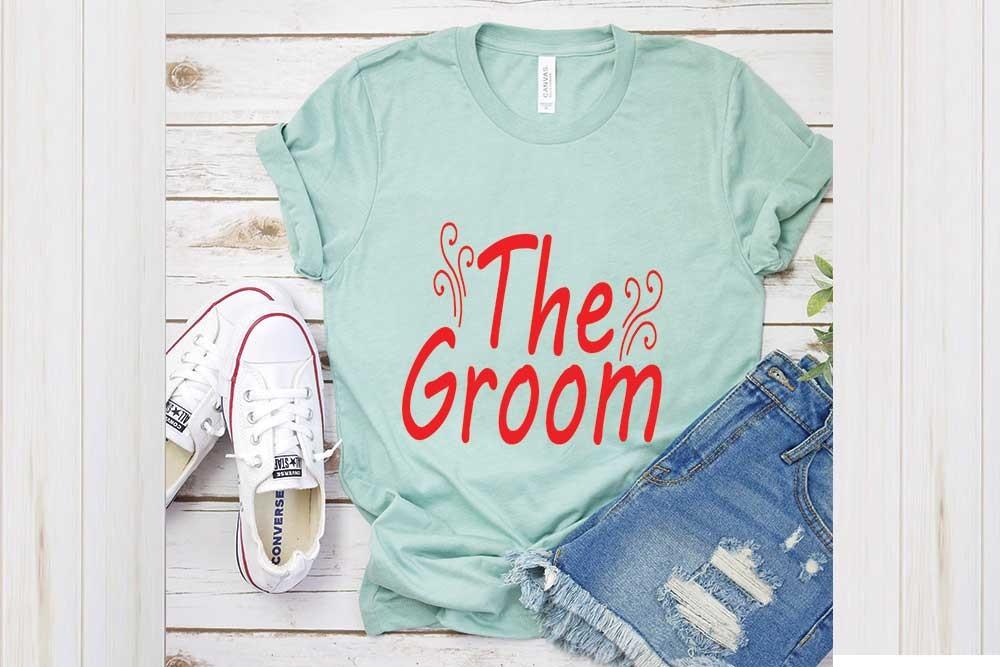 Wedding Svg Design, the Groom