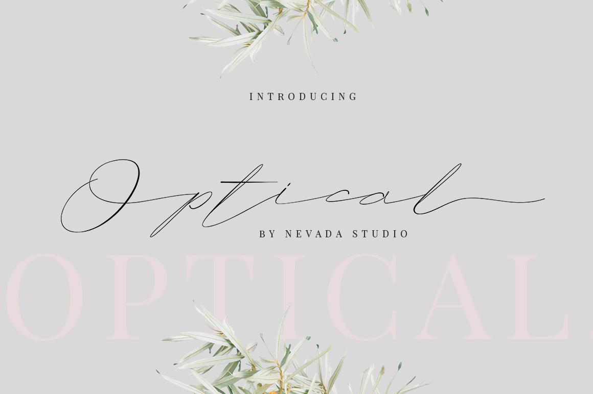 Optical Font