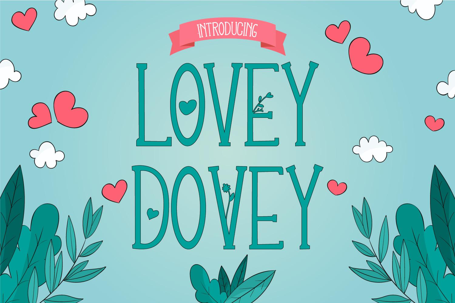 Lovey Dovey Font